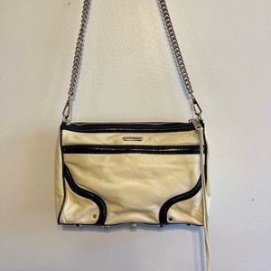Rebecca Minkoff purse! Navy & white! Beautiful!